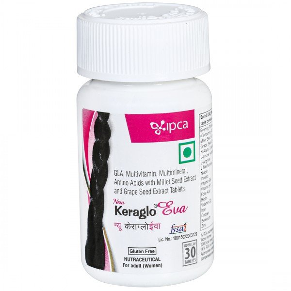 Keraglo Eva New Women Tablet 30's, Pack of 1 Keraglo Eva New Women Tablet 30's, Pack of 1