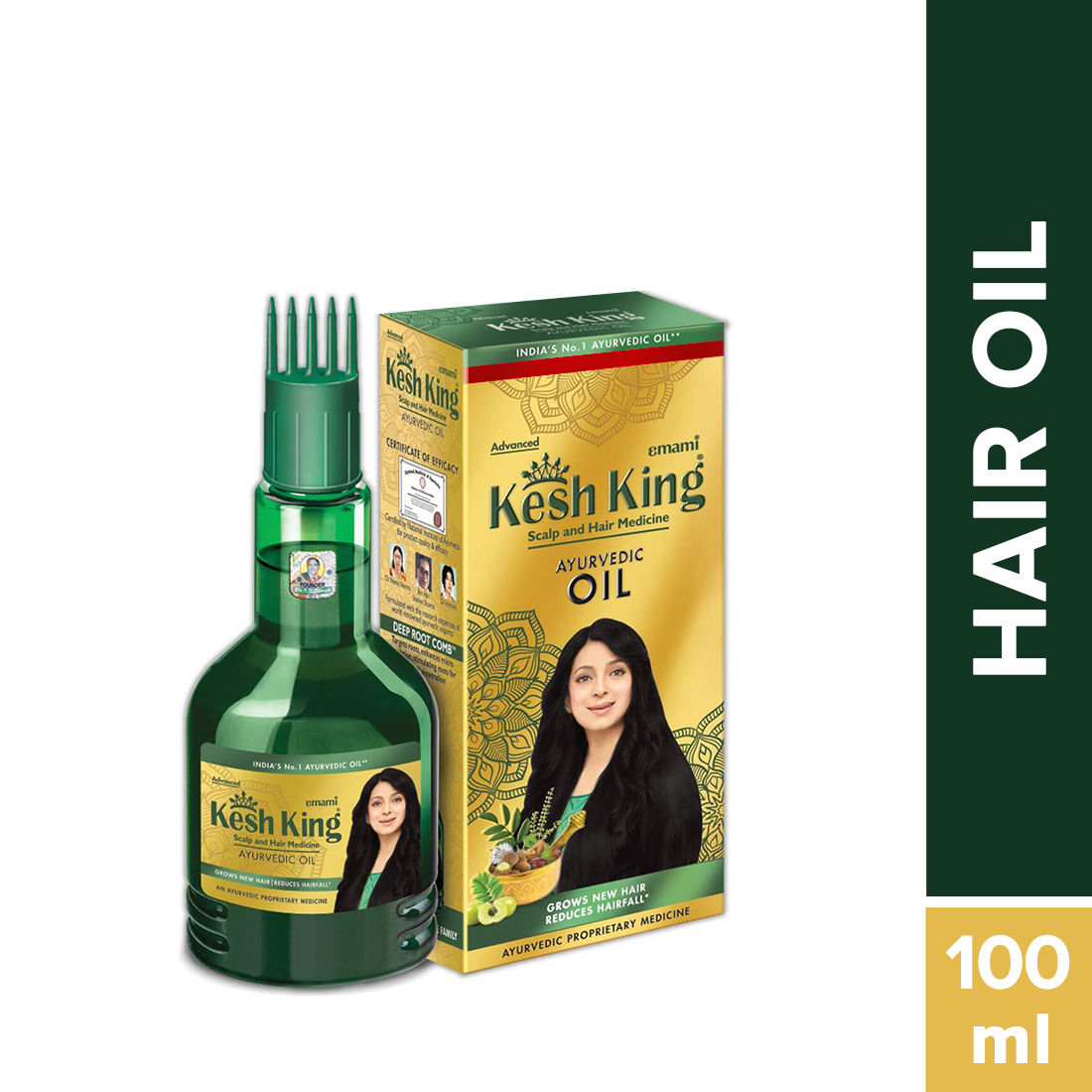 Kesh King Ayurvedic Scalp And Hair Medicine Ayurvedic Oil 100 Ml Price Uses Side Effects 5015