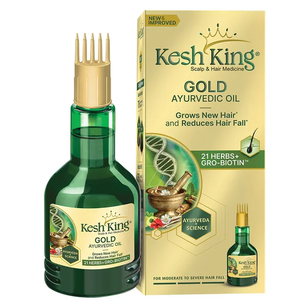 Kesh King Gold Ayurvedic Hair Oil, 100 ml