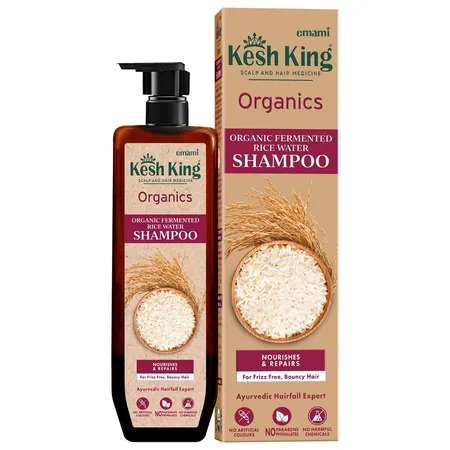 Kesh King Organics Fermented Rice Water Shampoo, 300 ml