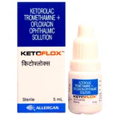Ketoflox Opthalmic Solution 5 ml, Pack of 1 EYE DROPS