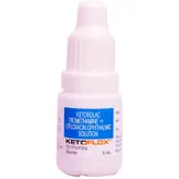 Ketoflox Opthalmic Solution 5 ml, Pack of 1 EYE DROPS