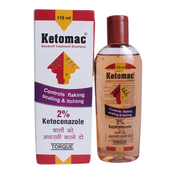 Ketomac 2% Dandruff Treatment Shampoo, 110 ml, Pack of 1 SHAMPOO