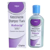 Ketocip 1% Shampoo, 100 ml, Pack of 1 Shampoo