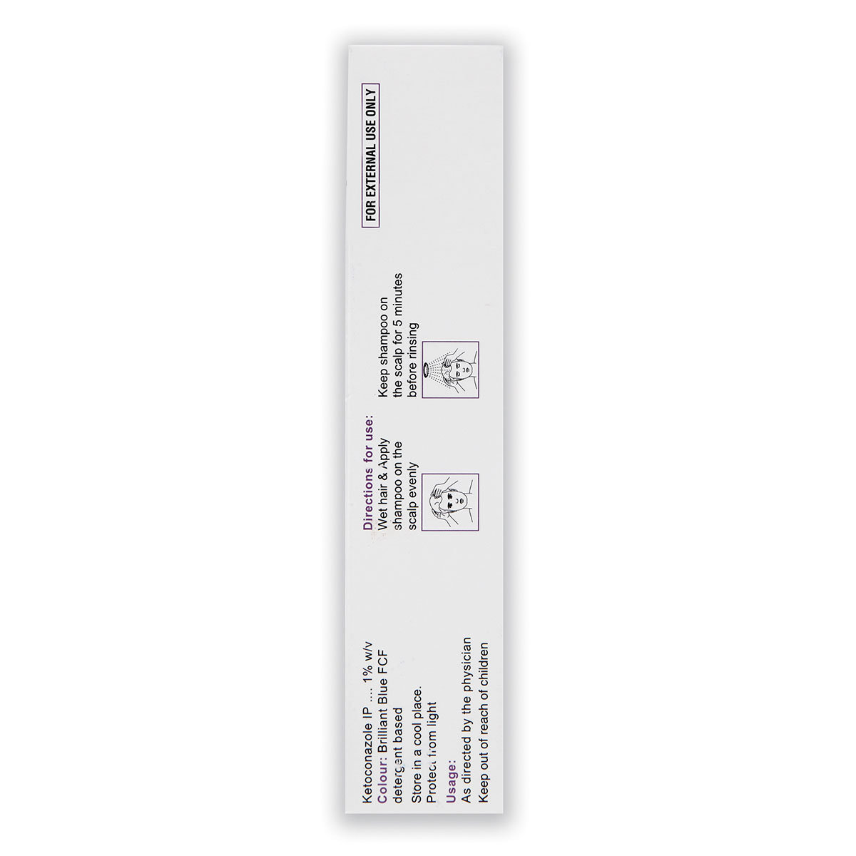 Ketocip 1% Shampoo 100 ml, Pack of 1 Shampoo Ketocip 1% Shampoo 100 ml, Pack of 1 Shampoo