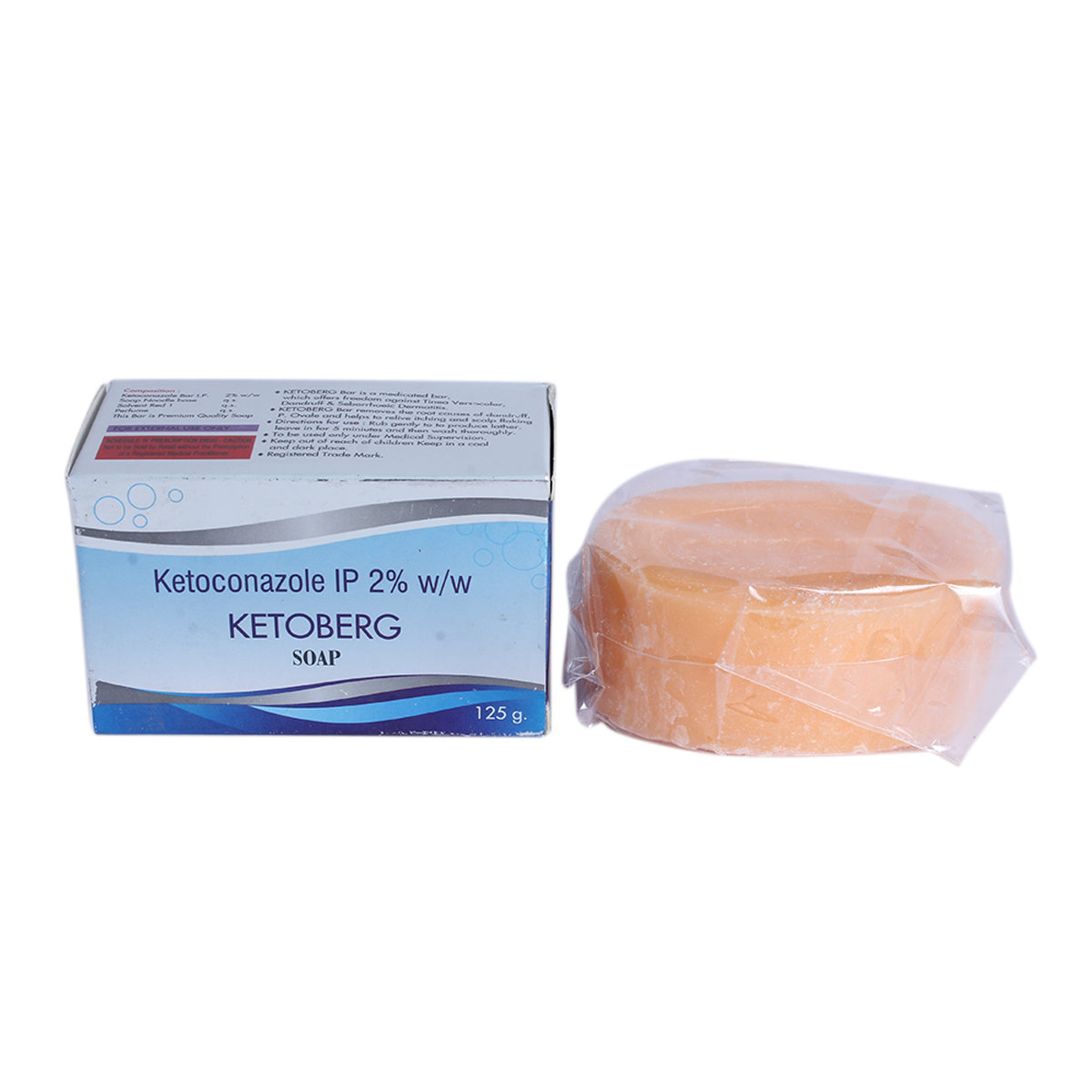 Ketoberg Soap 125gm, Pack of 1 Soap Ketoberg Soap 125gm, Pack of 1 Soap
