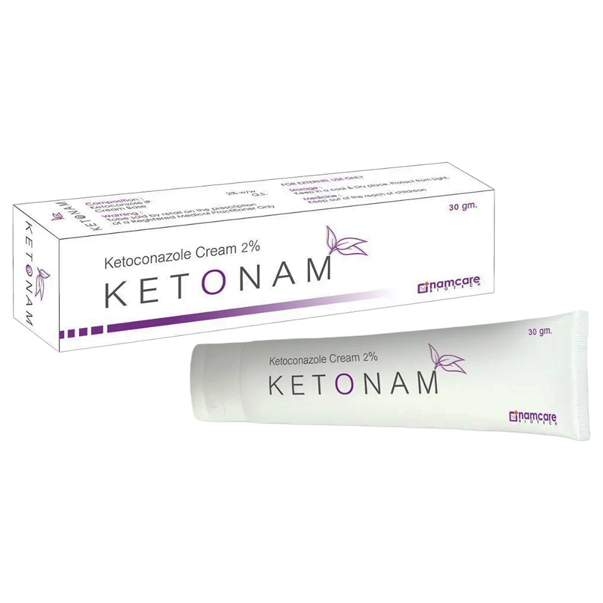 Ketonam 2% w/w Cream 30 gm, Pack of 1 Ketonam 2% w/w Cream 30 gm, Pack of 1
