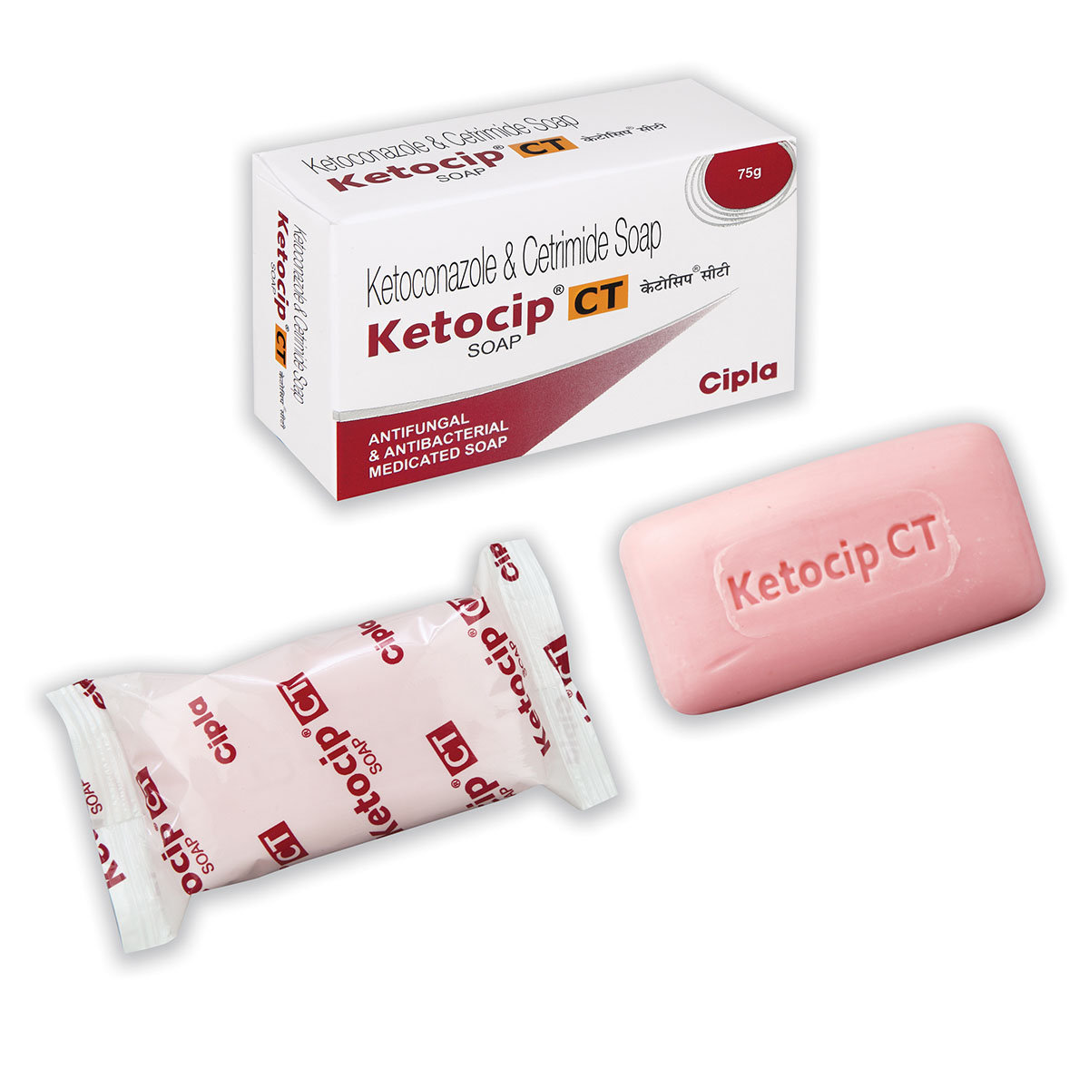 Ketocip CT Soap 75 gm, Pack of 1 SOAP Ketocip CT Soap 75 gm, Pack of 1 SOAP