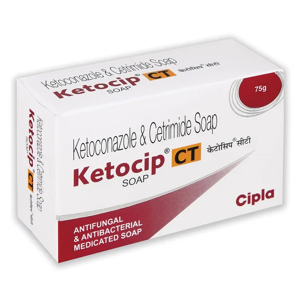 Ketocip CT Soap 75 gm, Pack of 1 SOAP