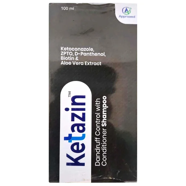 Ketazin Dandruff Conditioner Shampoo, 100 ml