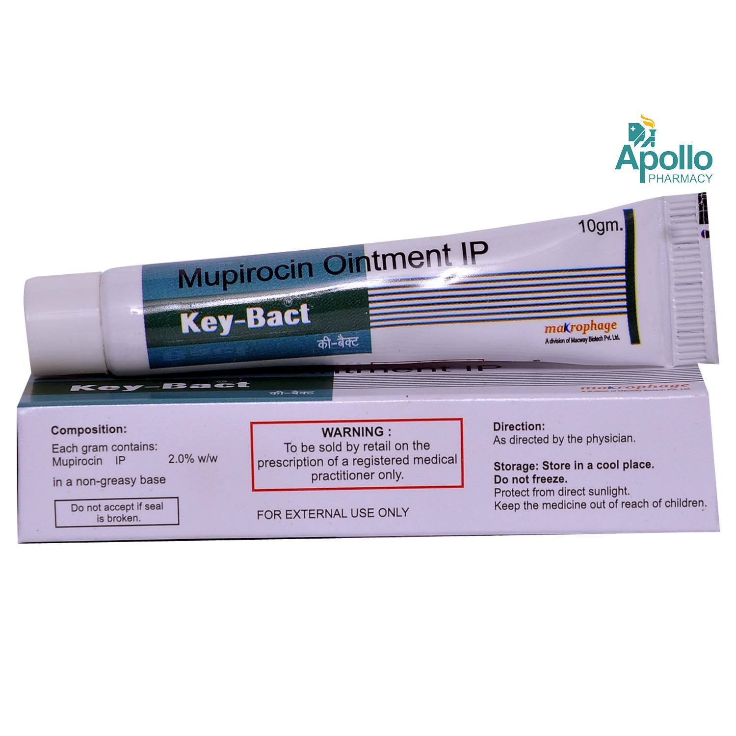 Key Bact Ointment 10 Gm Price, Uses, Side Effects, Composition - Apollo ...