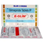 K-Glim 1 mg Tablet 10's, Pack of 10 TabletS