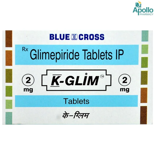 K-Glim 2 mg Tablet 10's