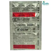 K-Glim 2 mg Tablet 10's, Pack of 10 TABLETS