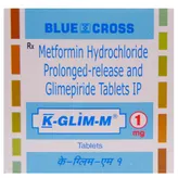 K-Glim-M 1 mg Tablet 10's, Pack of 10 TABLETS