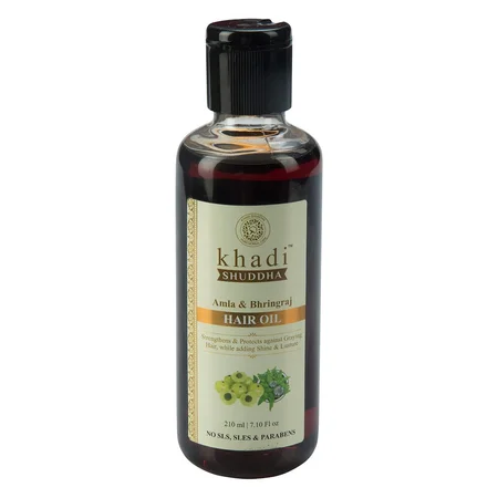 Khadi Suddha Amla & Bhringraj Hair Oil, 210 ml