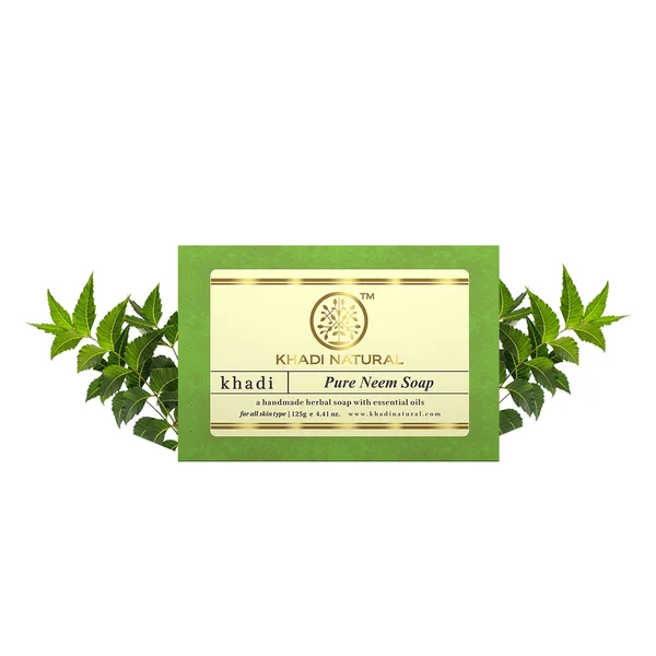 Khadi Natural Pure Neem Soap, 125 gm