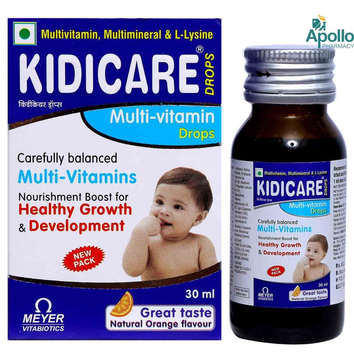 Kidicare Oral Drops 30 ml, Pack of 1 Kidicare Oral Drops 30 ml, Pack of 1