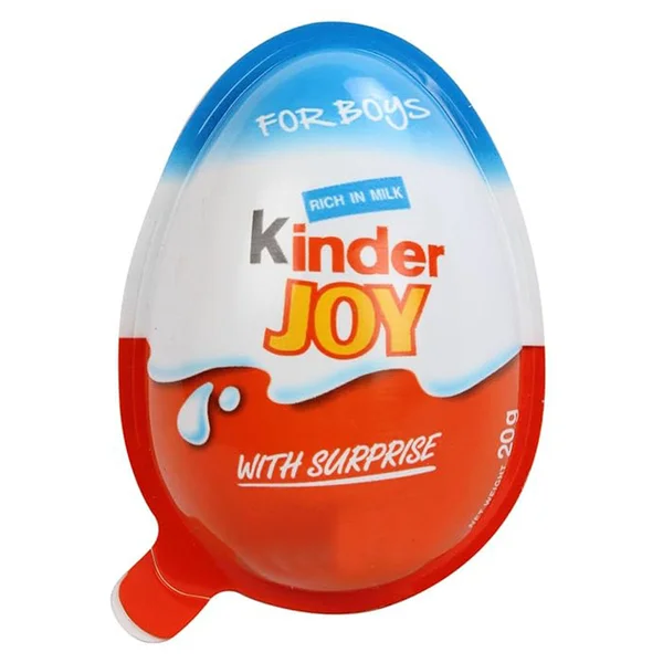 Kinder Joy Chocolate For Boys, 20 gm
