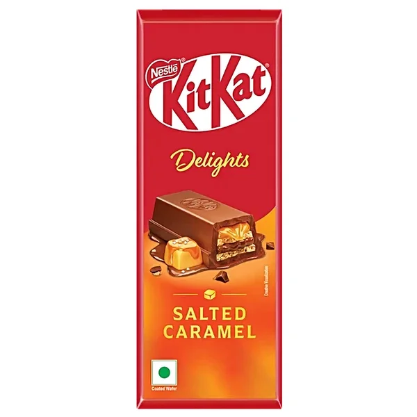 Kit Kat Delights Salted Caramel, 112 gm