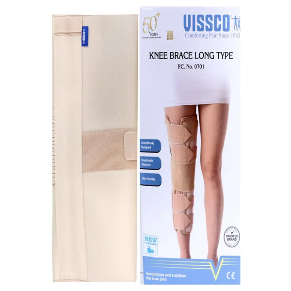 Vissco Knee Brace Long Medium, 1 Count