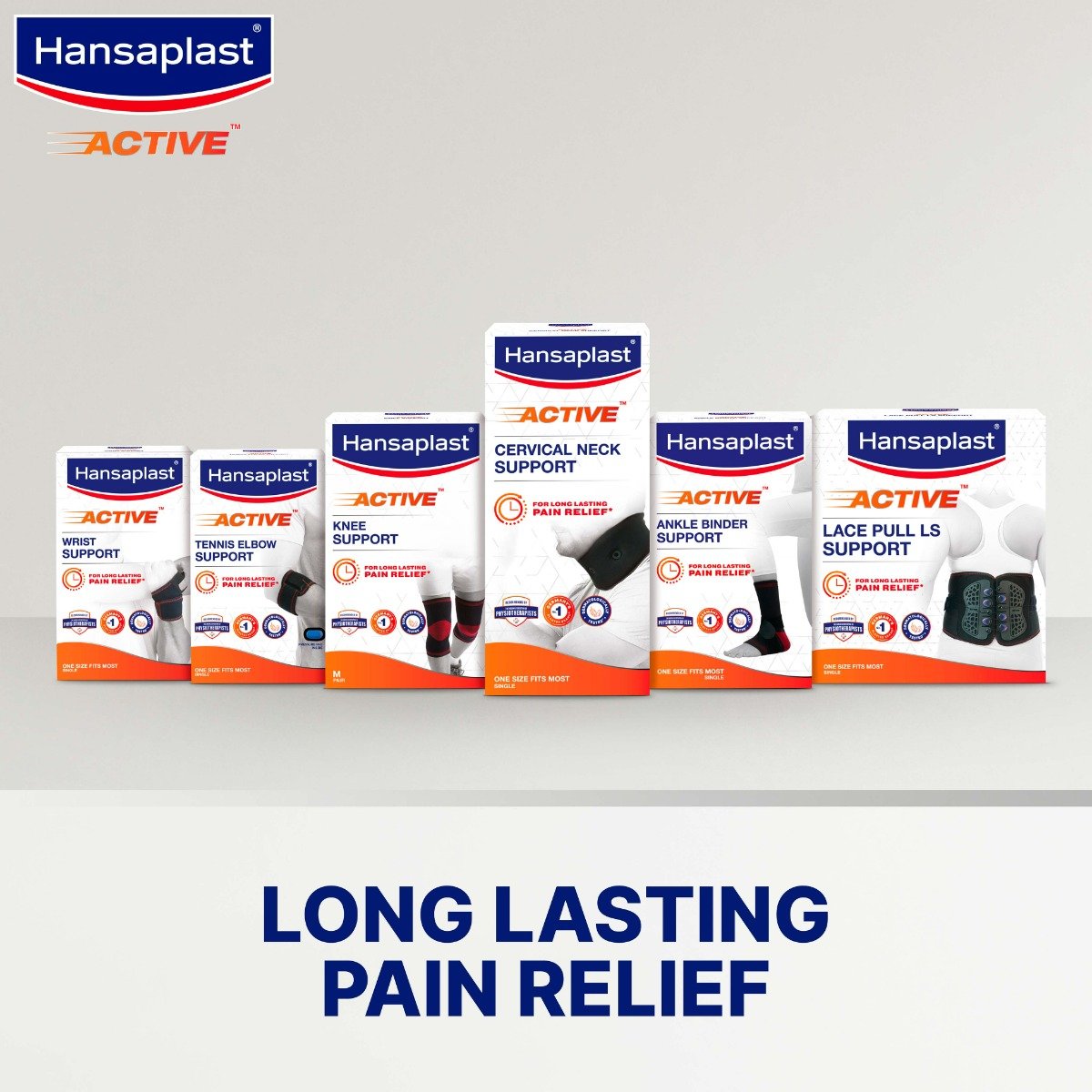 Hansaplast Active Knee Support Medium, 1 Pair, Pack of 1 Hansaplast Active Knee Support Medium, 1 Pair, Pack of 1