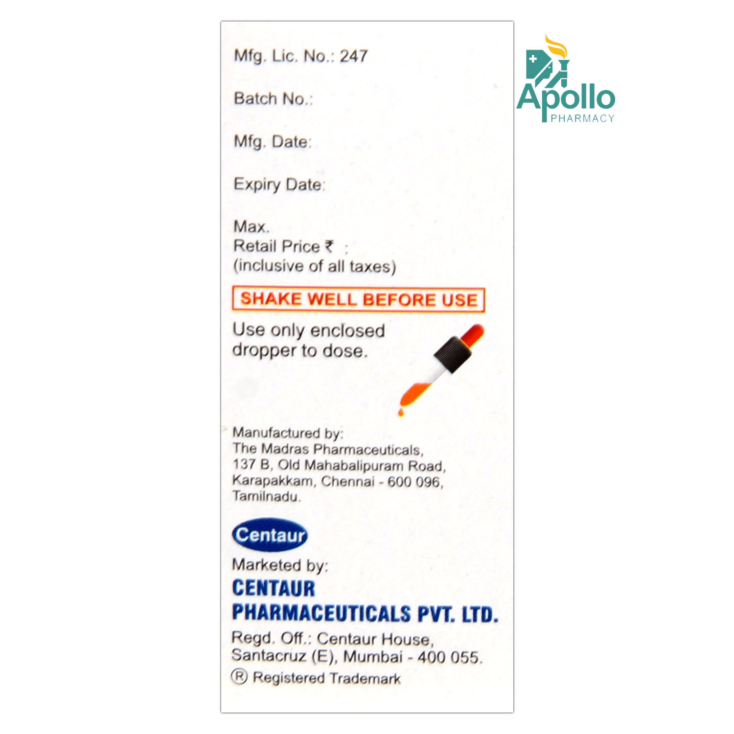 KofarestPD Drops 15 ml Price, Uses, Side Effects, Composition Apollo