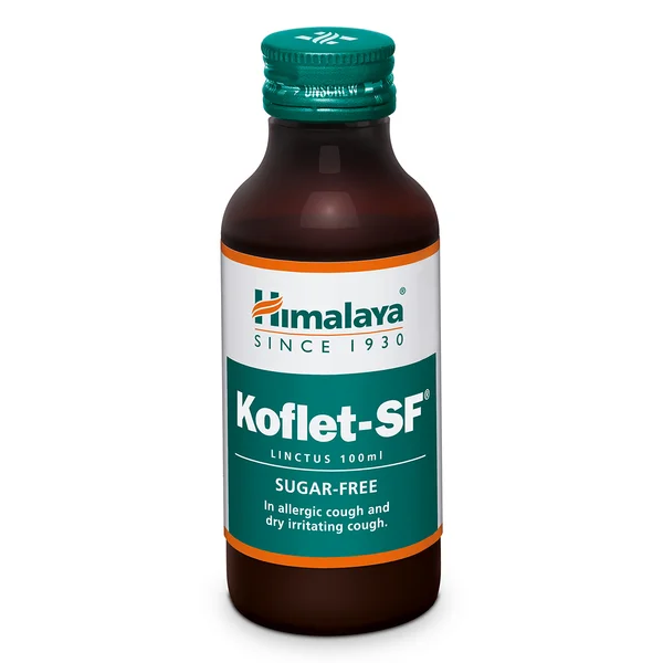 Himalaya Koflet-SF Linctus Syrup, 100 ml, Pack of 1
