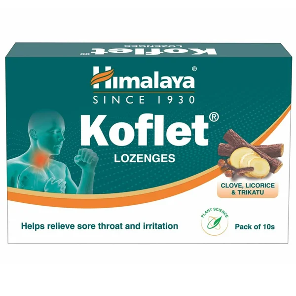 Himalaya Koflet Lozenges, 10 Count, Pack of 1