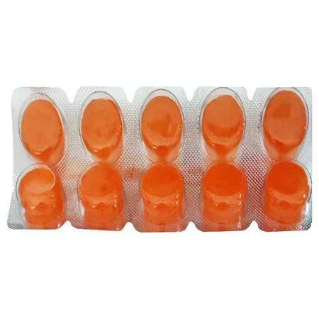 Kofstrill Orange Honey Lozenges, 10 Count