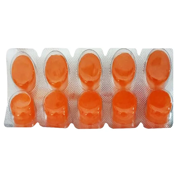 Kofstrill Orange Honey Lozenges, 10 Count