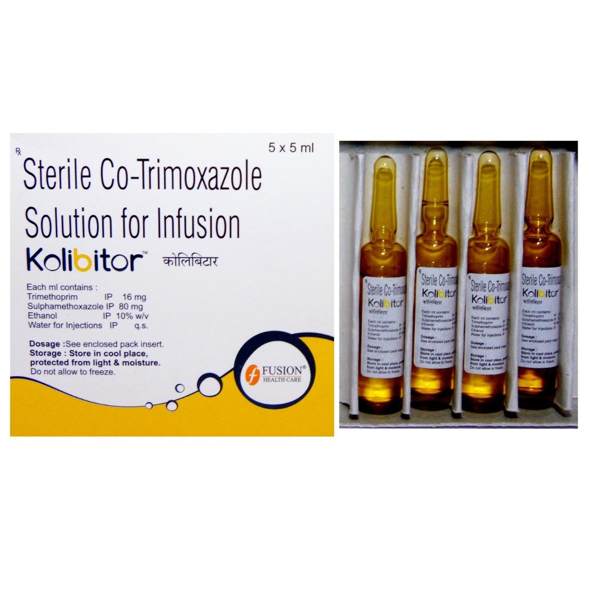 Kolibitor Injection 5 ml, Pack of 1 Injection Kolibitor Injection 5 ml, Pack of 1 Injection