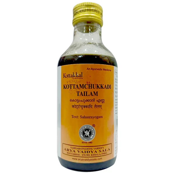 Kottakkal Ayurveda Kottamchukkadi Tailam, 200 ml
