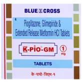 K-Pio-Gm 1 mg Tablet 15's, Pack of 15 TABLETS