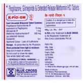 K-Pio-Gm 1 mg Tablet 15's, Pack of 15 TABLETS