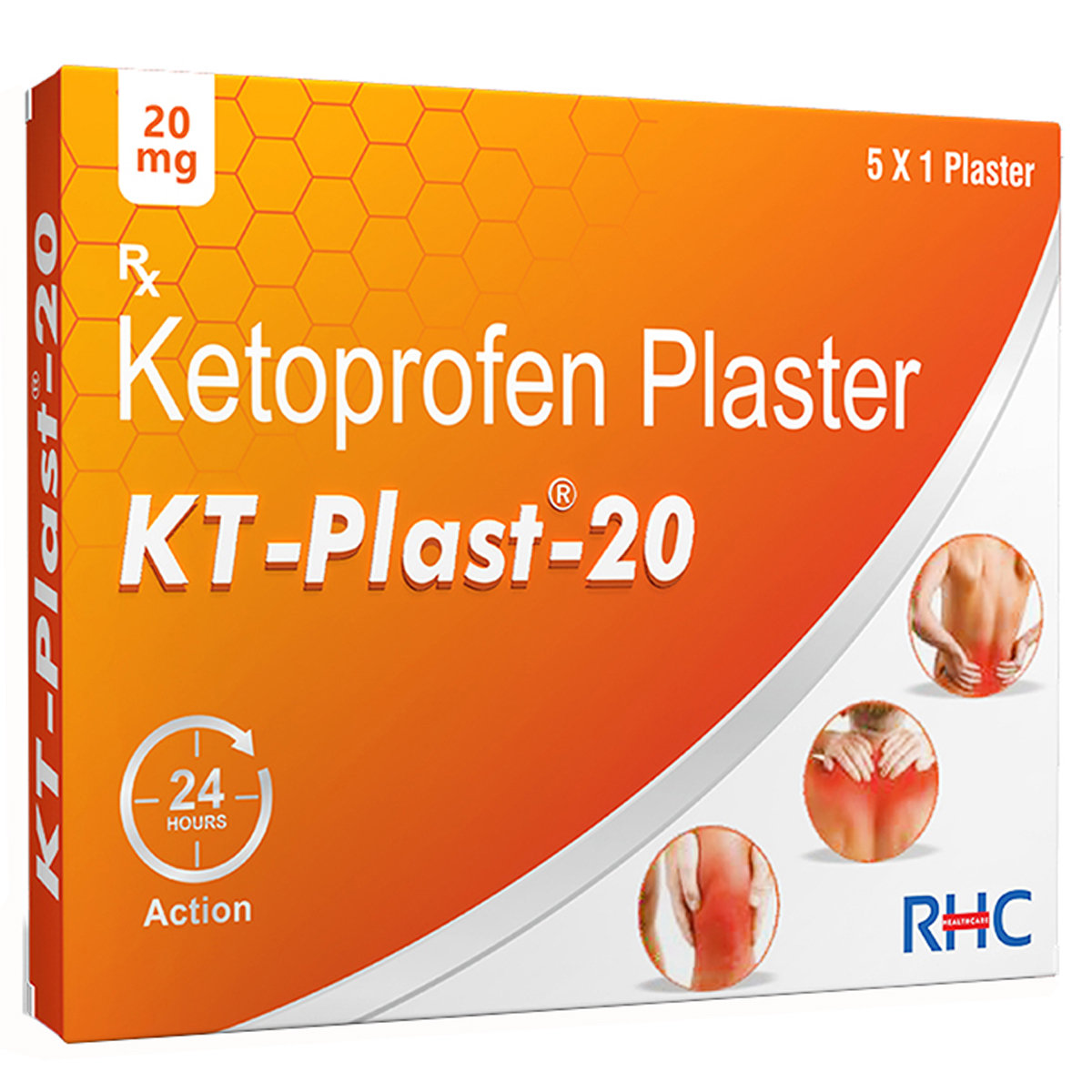 Rusan KT-Plast-20 Plaster 5's, Pack of 1 Rusan KT-Plast-20 Plaster 5's, Pack of 1