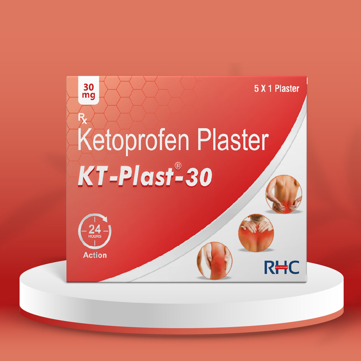 Rusan KT-Plast 30 Plaster 5's, Pack of 1 Rusan KT-Plast 30 Plaster 5's, Pack of 1