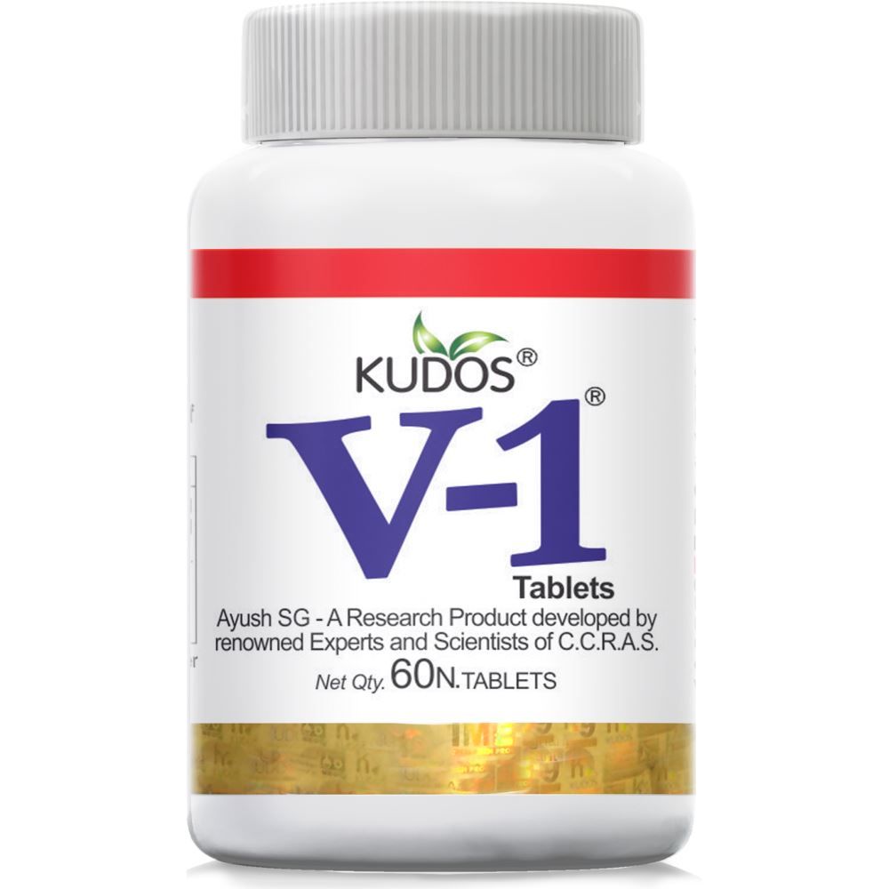 Kudos V1, 60 Tablets Price, Uses, Side Effects, Composition Apollo