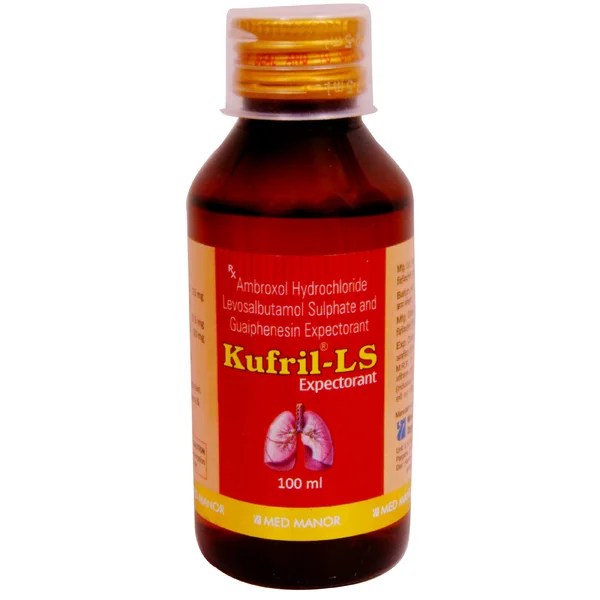 Kufrils-LS Expectorant 100 ml, Pack of 1 EXPECTORANT