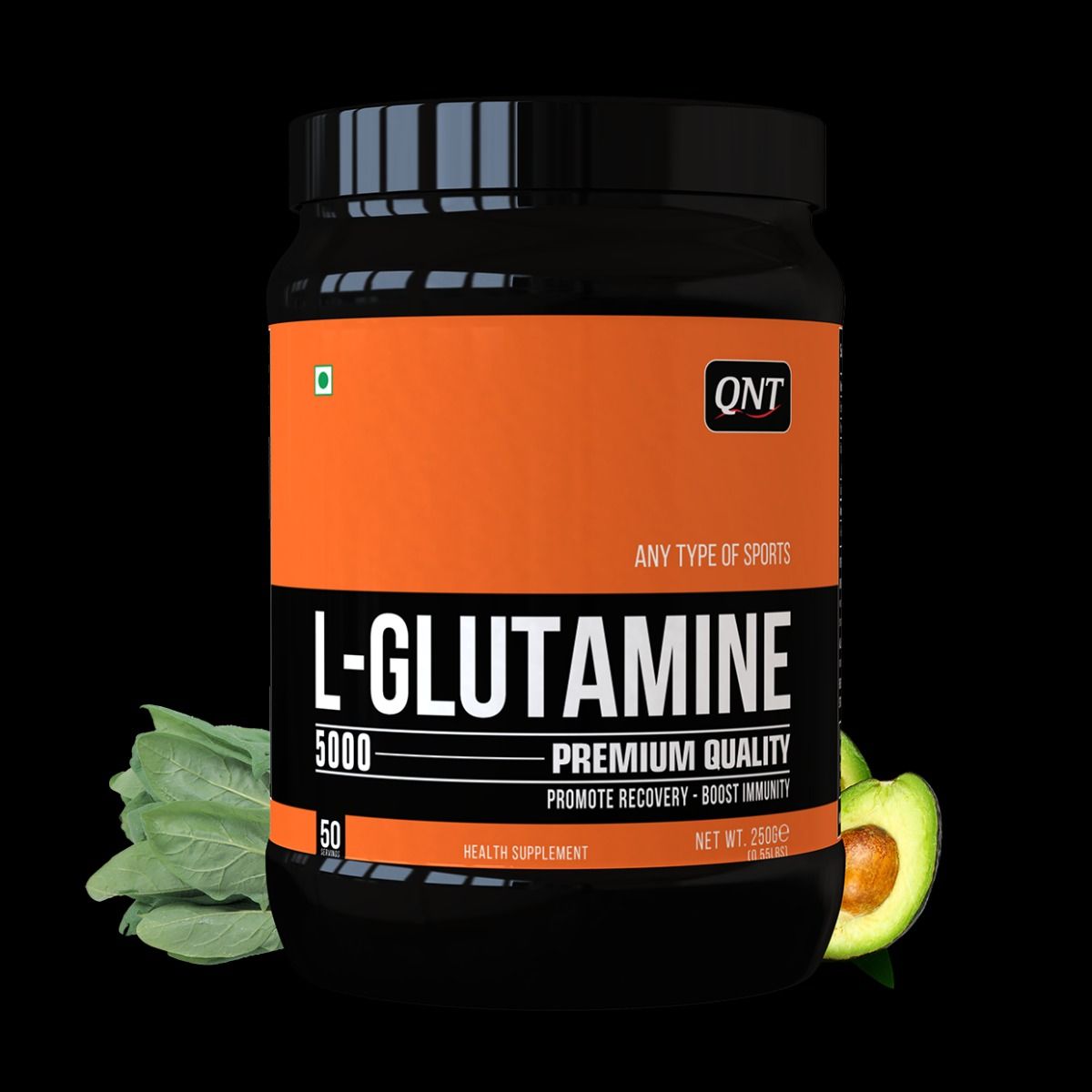 QNT LGlutamine 5000 mg Powder, 250 gm Price, Uses, Side Effects