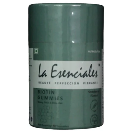 La Esenciales Biotin Strawberry Flavour Gummies 30's