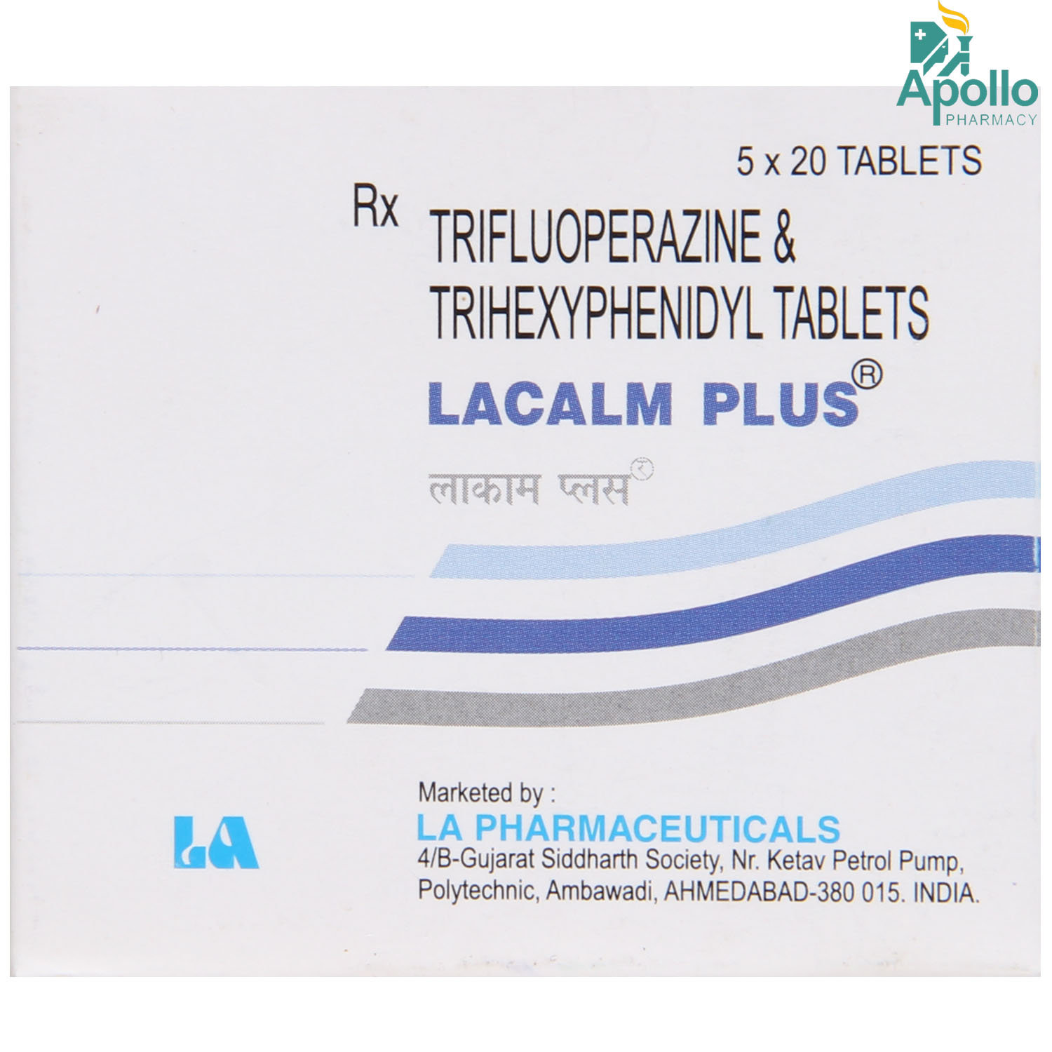 Lacalm Plus Tablet 10's, Pack of 10 TabletS Lacalm Plus Tablet 10's, Pack of 10 TabletS