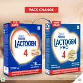 Nestle Lactogen Follow-Up Formula Stage 4 (After 18 to 24 Months) Powder, 400 gm Refill Pack, Pack of 1