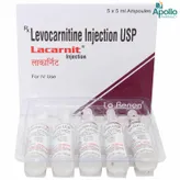 Lacarnit Injection 5 ml, Pack of 1 INJECTION