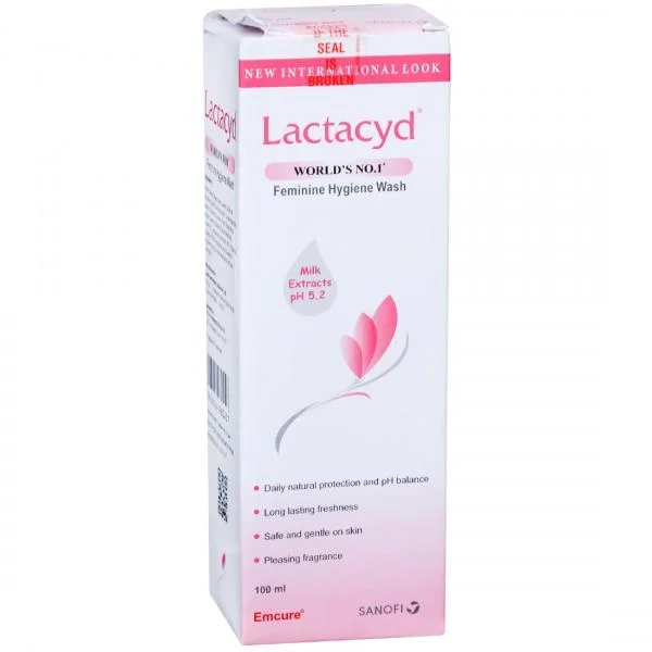Lactacyd Feminine Hygiene Wash 100 ml, Pack of 1