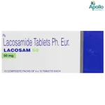 Lacosam 50 mg Tablet 