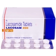 Lacosam 200 Tablet 10's