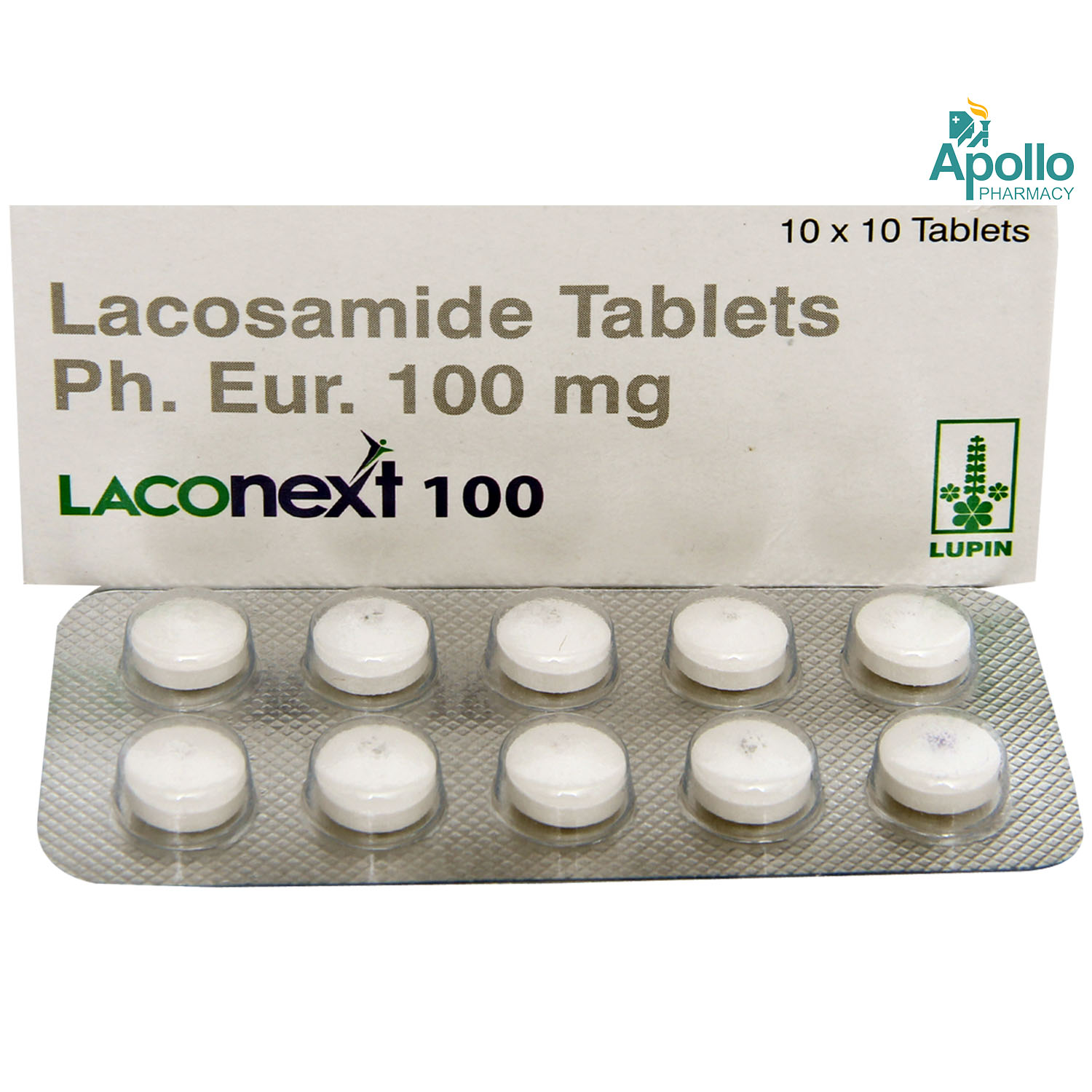 Laconext 100 Tablet 10's, Pack of 10 TABLETS Laconext 100 Tablet 10's, Pack of 10 TABLETS