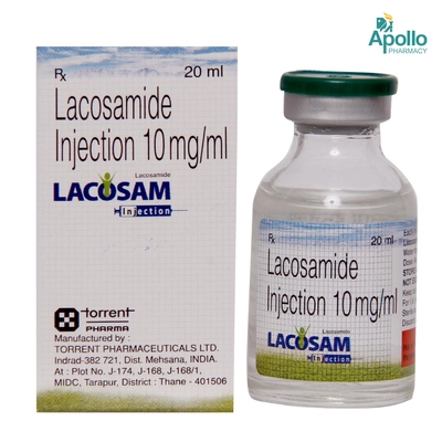 Lacosam Injection 20 ml, Pack of 1 INJECTION