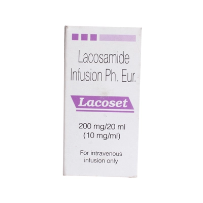 Lacoset 200 mg Injection 20 ml, Pack of 1 Injection